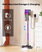 Hosaud Cordless Stick Vacuum Cleaner 45KPA Strong Suction 50Mins Lightweight for Pet Hair Home Hard Floor