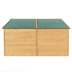 i.Pet Extra Large 2.28M Fir Wood Dog Kennel - Outdoor Pet Puppy Cabin Log