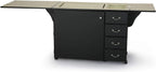 Norma Jean Sewing Cabinet With Storage And Airlift, Black, 45-Pound Capacity - 353