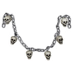 Skull Chain Decoration, Silver, 6', Halloween by Way To Celebrate