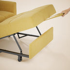 3-in-1 Convertible Pullout Sleeper Chair Bed - 75in x 26in x 17in