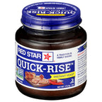 6 pack) Red Star Quick-Rise Instant Yeasts, 4 oz (113.4 g) Multi-Use Jar, Fast-Acting Baking Yeasts