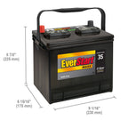 EverStart Maxx Lead Acid Automotive Battery, Group Size 35N, 12 V, 640 CCA