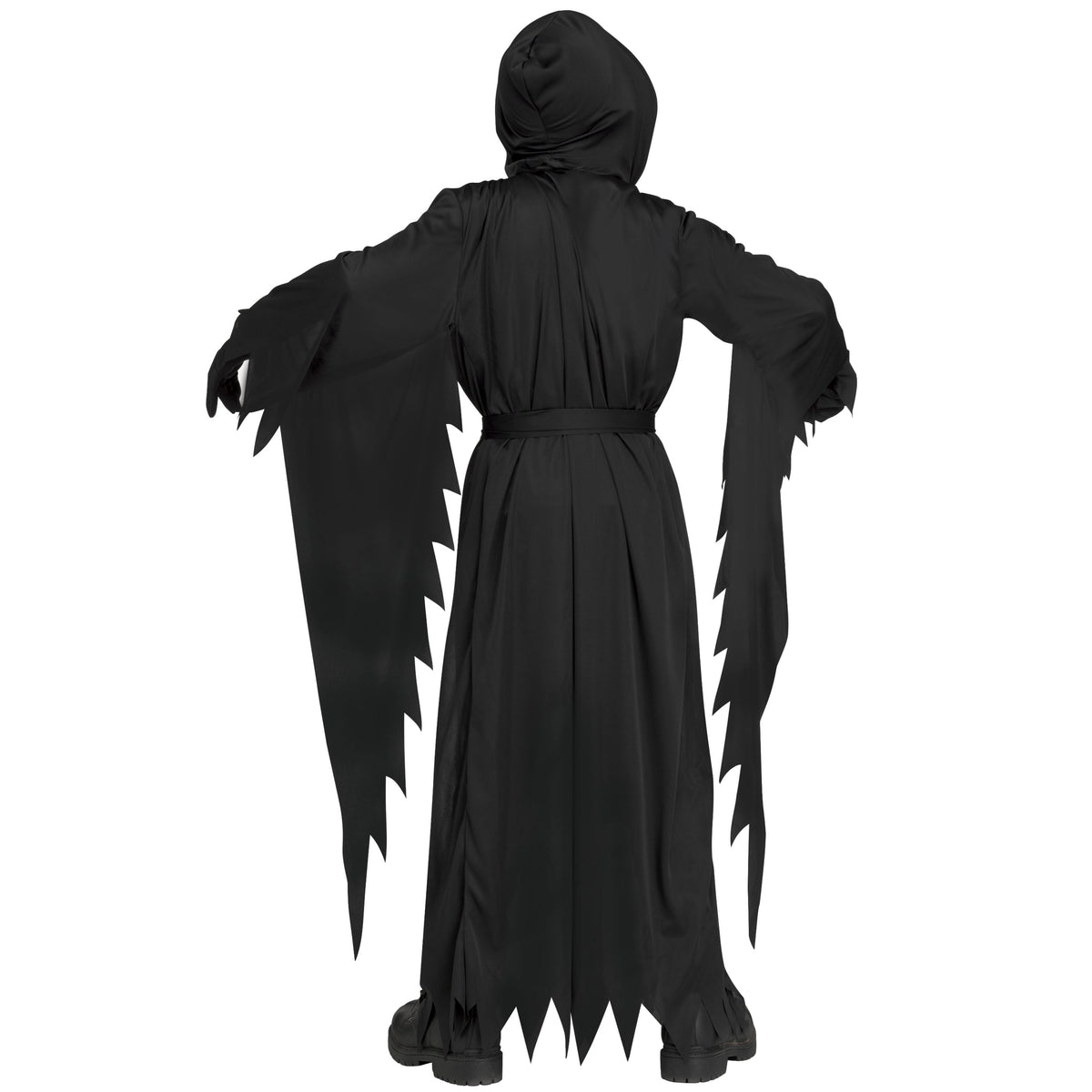 Scream Ghost Face Halloween Costume for Adults, 3-Piece, Men's Size M-XL (32-42), by Fun World