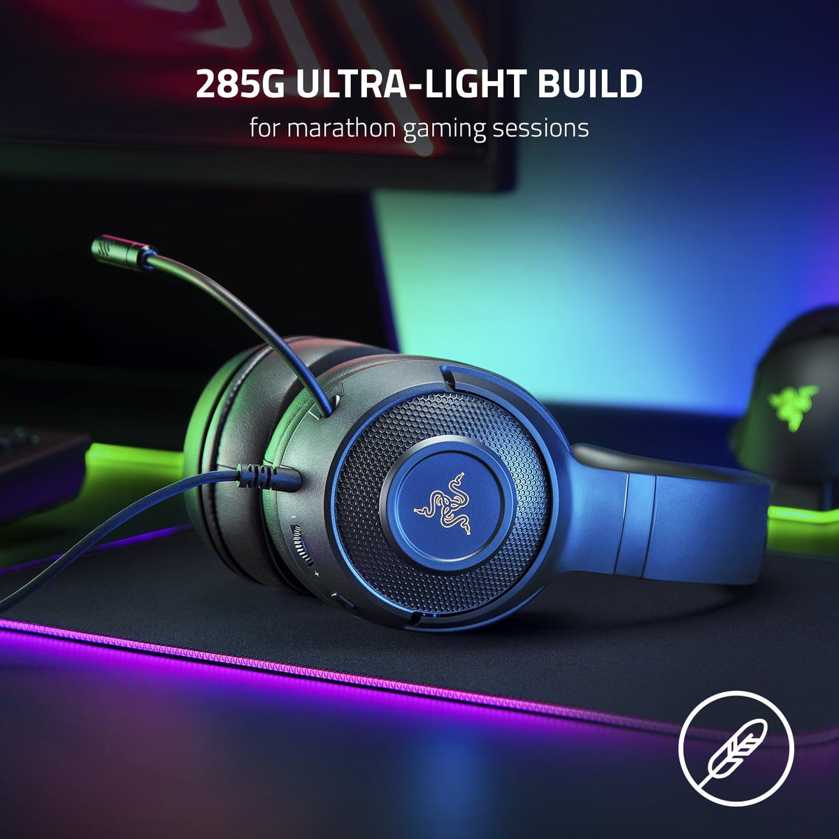RAZER KRAKEN V3 X - Wired USB Gaming Headset