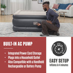 Coleman Tritech Air Mattress Full 22" with Built-in AC Pump