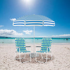 PEXMOR Patio Lawn Webbed Folding Chairs, Outdoor Beach Chair Portable Dining Chair for Outdoors, Classic, 2 Pack