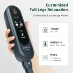 CINCOM Leg Massager for Circulation Air Compression Calf Massager for Muscles Relaxation FSA/HSA Eligible, Grey