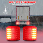 Wireless Trailer Lights, Magnetic Trailer Light For Towing, Portable Rechargeable LED Tow Lights Kit For Trucks, Boat, RV