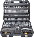 DEWALT Mechanics Tool Set, SAE And Metric, 192-Piece, 1/4, 3/8 And 1/2 in Drive - DWMT75049