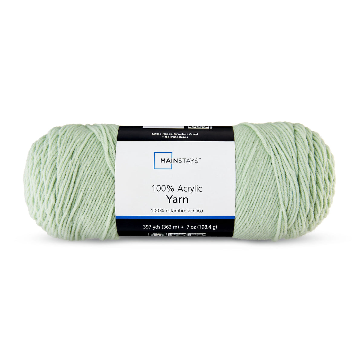 Mainstays Medium 4 Acrylic Yarn, 7 oz, 397 Yards