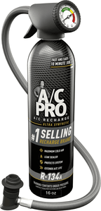 AC Pro r-134a 16oz Kit with Hose Gauge (CA Only)