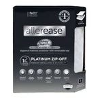 AllerEase Platinum Mattress Cover Protector, Queen- ZipOff Top, Waterproof, Allergen