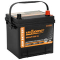 1AUTODEPOT Car Start Stop Battery Group Size 35 650CCA AGM Maintenance Free 12V 55Ah 100RC Rechargeable High Performance Battery