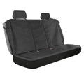 Genuine Dickies Quincy Pro-Grade Rear Bench Seat Cover for Cars, SUVs, and Crossovers, Black