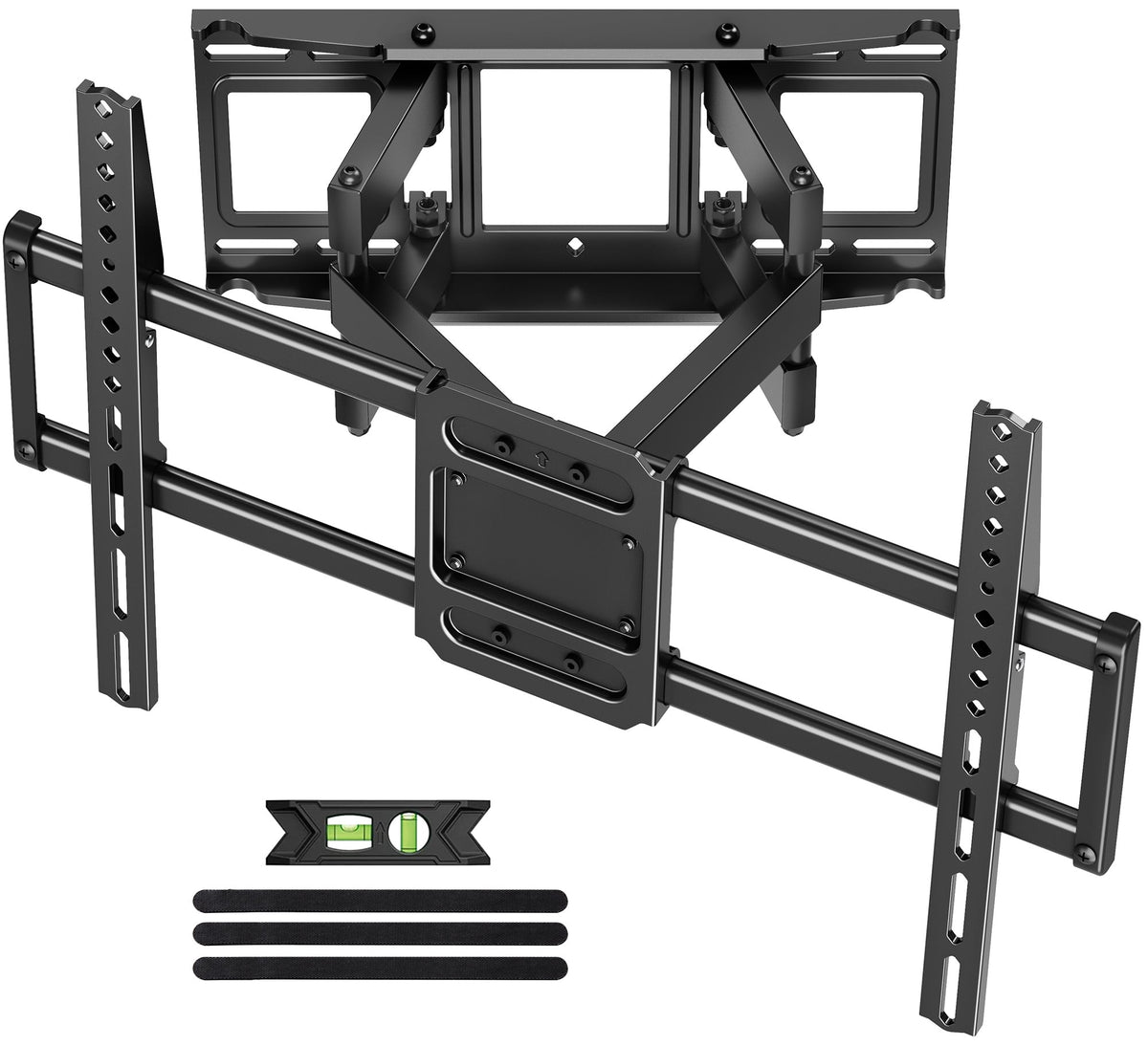 Full Motion TV Wall Mount for 42-92 Inch TVs Mounts Up to 120lbs, Fit 16" Wood Stud, Max VESA 600x400mm, Swivel and Tilt Articulating Wall Mount TV