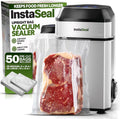 InstaSeal Food Vacuum Sealer Machine, Upright Vacuum Sealer Machine Allows to Vacuum Seal Liquids, Food Sealer, Keeps Food Fresh Longer As Seen on TV
