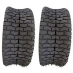 Ktaxon 2 Pack 16x6.50-8 Lawn Mower Turf Tires, Garden Mower Tractor Cart Tires, 4PR Golf Cart Tires, Tubeless