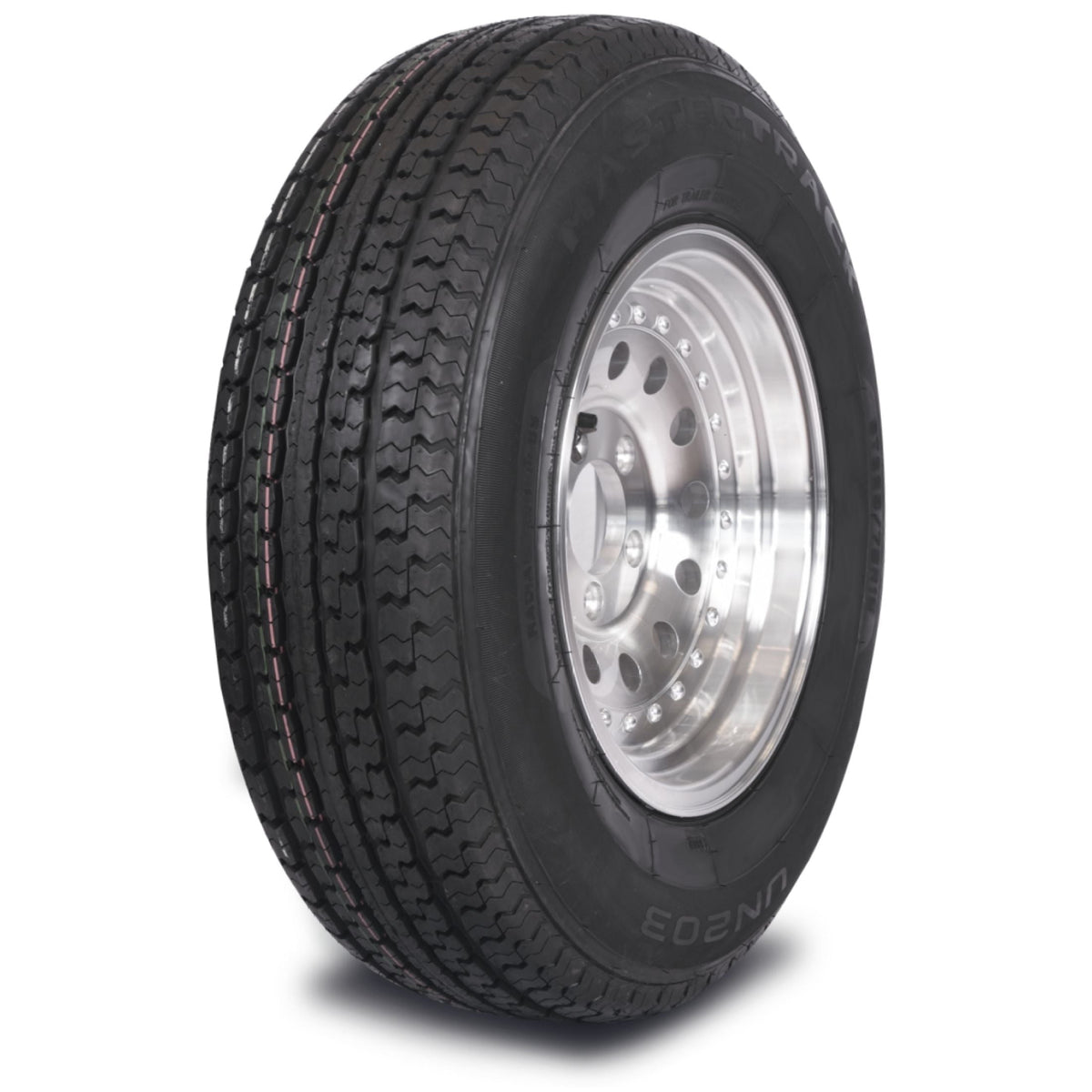 Mastertrack UN203 ST205/75R14 8 Ply 105/101N Load Range D Radial Trailer Tire - ST 205/75/14 205/75R14 (Tire Only)