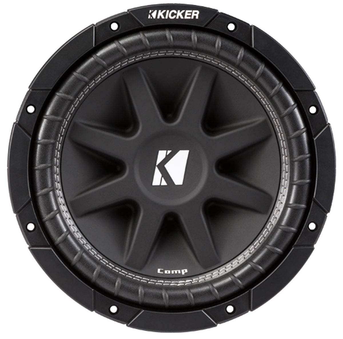 Kicker 43C104 10-Inch 300 Watts Max Power Single 4 Ohm Car Subwoofer
