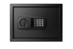 Pen + Gear Safes Model 44E20 with Electronic Lock, Backup Key, 1 Shelf, Black