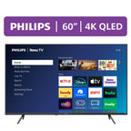 Philips 60" Class QLED 4K UHD (2160p) Roku Smart TV (60PQL7656/F7)