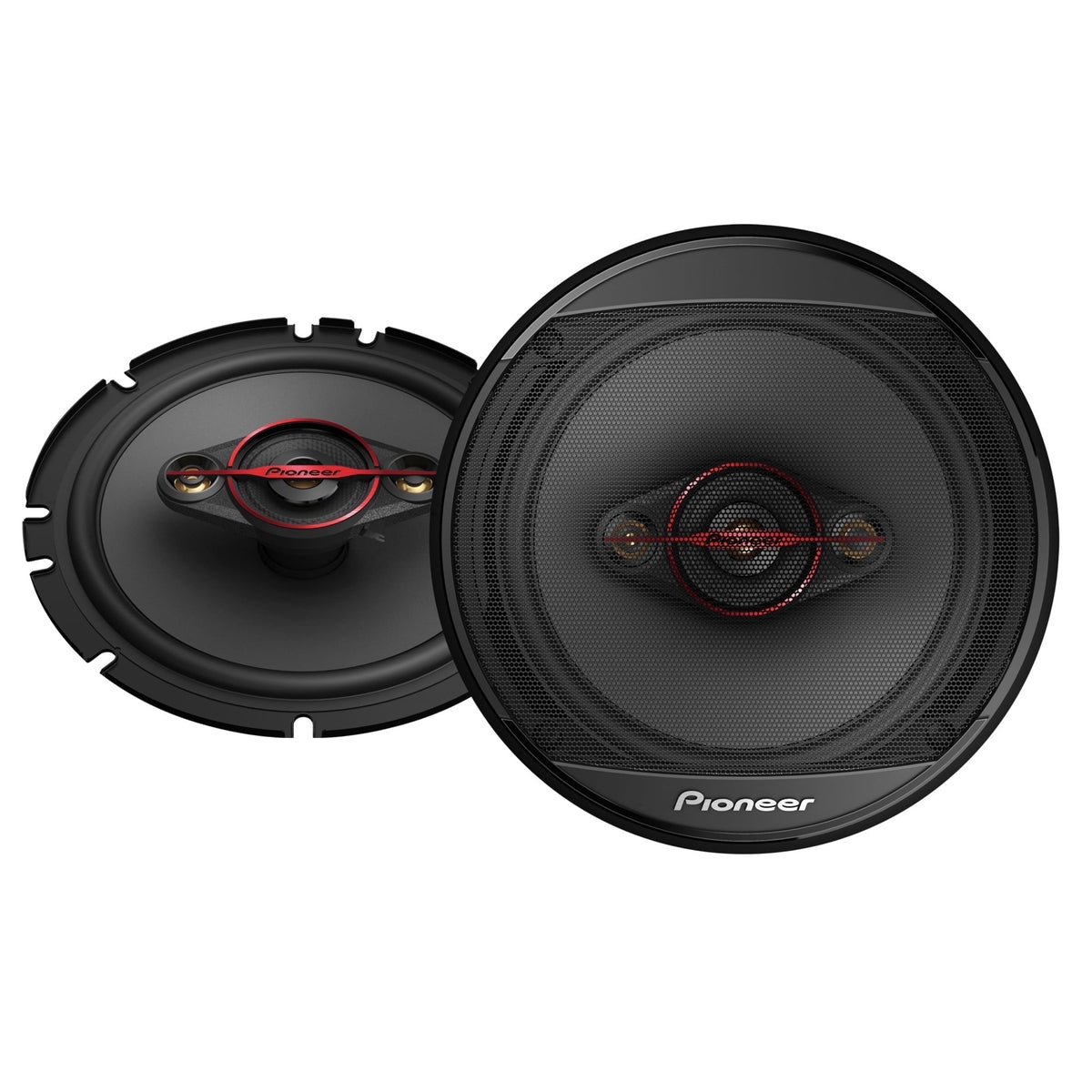 Pioneer TS-601M 6-1/2" - 4-way 320 W Max Power, 11mm Tweeter and 11mm Super Tweeter and 1-5/8" Cone