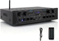 Pyle PTA44BT Bluetooth Home Audio 500 Watt 4 Channel Amplifier Stereo Receiver