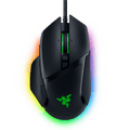 Razer Basilisk V3 Ergonomic Wired Gaming Mouse with 26K DPI Optical Sensor, 11 Programmable Buttons, Chroma RGB and HyperScroll Tilt Wheel - Black