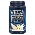 Vega Protein +Recovery Powder, Vanilla, 30g Protein, 20 Servings