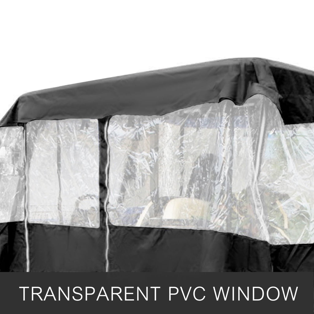 BENTISM Golf Cart Enclosure 4 Person Golf Cart Cover EZ Go Club Car Yamaha Golf Carts
