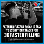5 pack) Valvoline FlexFill Advanced Full Synthetic 75W-90 Gear Oil 1 Quart Pouch