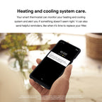 Google Nest Thermostat - Smart Programmable Wi-Fi GA01334-US - Snow