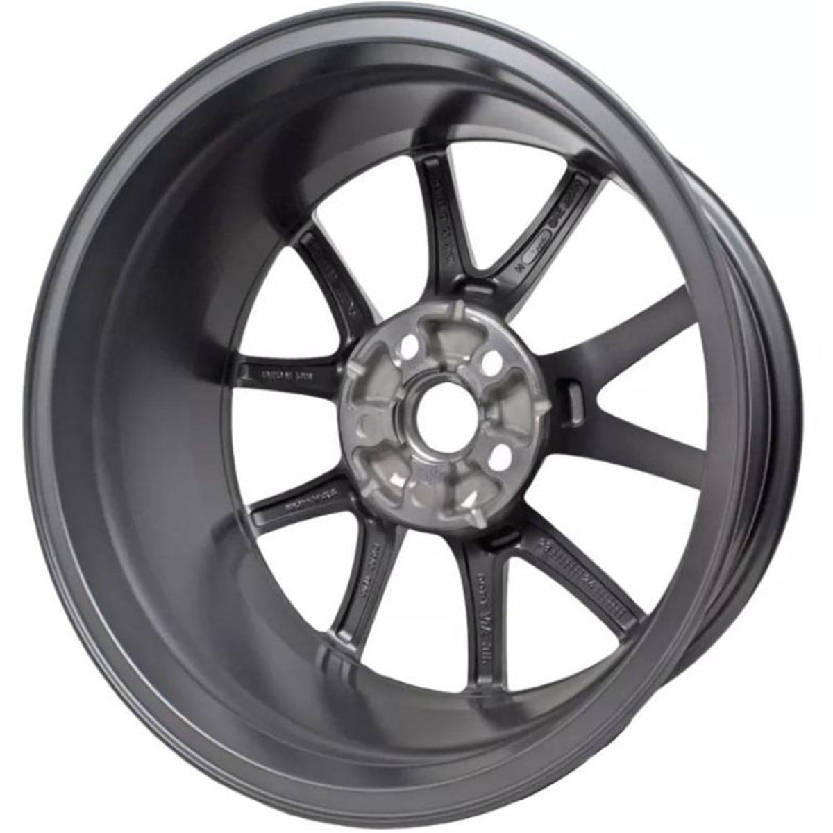 WRWolf Fit for Tesla Model 3 OEM Design Wheel 18" 2017-2023 18x8.5 Charcoal Single Replacement Rim 96276