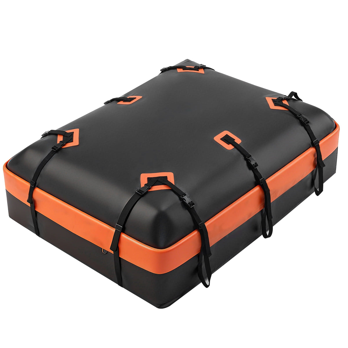 JIOABL 20 Cu ft Rooftop Cargo Carrier Bag,Waterproof Car Roof Bag with 6 Safety Hooks, Anti-Slip Mat, Lock for Cars & SUVs