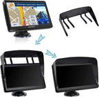 7" Inch Touchscreen GPS Navigation for Car & Truck & RV with Sunshade Voice Guidance Lifetime Free Map Update Navigator System 8GB 256MB US Canada