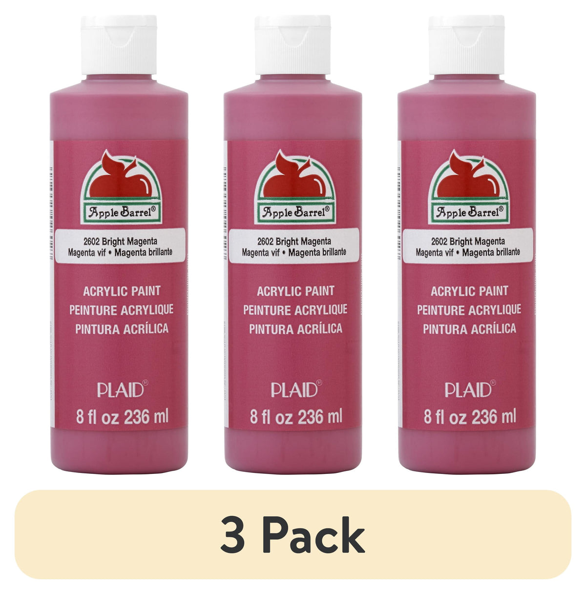 Apple Barrel Acrylic Craft Paint, Matte Finish, 8 fl oz