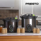 Presto 17 Qt Stainless Steel Electric Pressure Canner, Silver - 02152