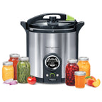 Presto 17 Qt Stainless Steel Electric Pressure Canner, Silver - 02152