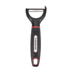 Stainless Steel Y Peeler With Black Plastic Handles