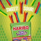 HARIBO Trick or Treat Trio Halloween Gummy Candy Mini Pouches, 45ct