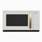 Beautiful 1.1 Cu ft 1000W Sensor Microwave Oven, White Icing