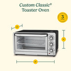 Cuisinart Custom Classic Toaster Oven Broiler, TOB-40NNAS