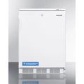 Undercounter Medical All-Freezer -25 C Capable, White, Front Lock