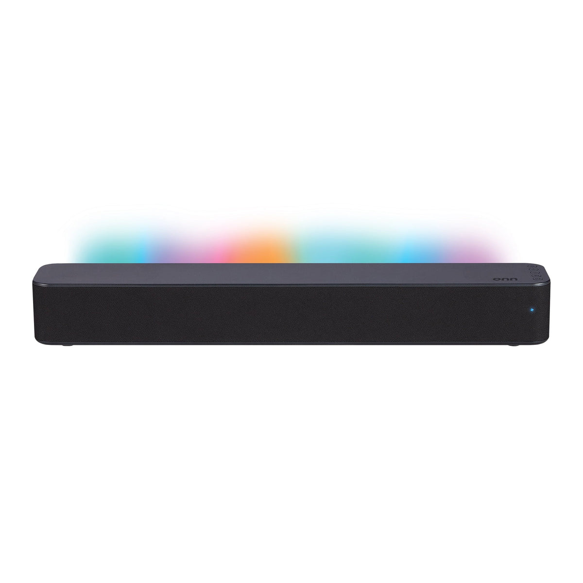 onn 20 in Bluetooth 2.1 Channel Soundbar with Multi-Color LED Lighting, Black
