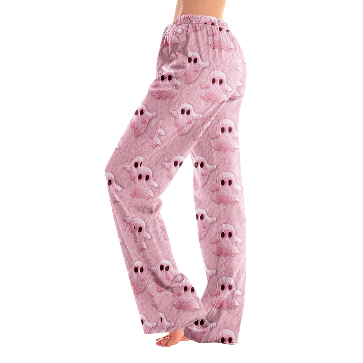 Hearthz Halloween Flannel Pajama Pants Women Plush Fuzzy Pajama Pants for Women Plaid Warm Cozy Pj Bottoms Lounge Pants Flannel Pants for Women