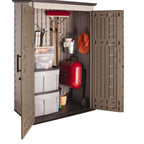 Rubbermaid Outdoor Storage Shed, 52 Cu. Ft., Weather-Resistant, Lockable Doors