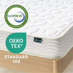 Zinus Core Comfort 6" Full Mattress, Innerspring Mattress in a Box