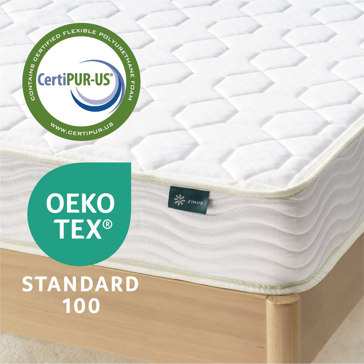 Zinus Core Comfort 6" Full Mattress, Innerspring Mattress in a Box