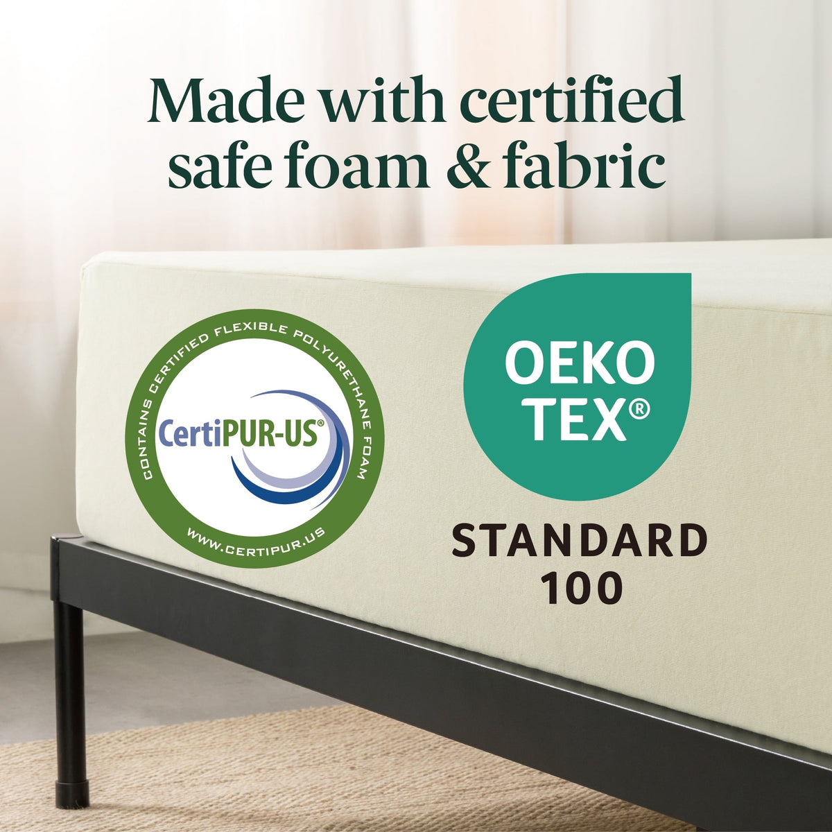 Zinus Gel Airflow 10" Full Mattress, Gel Memory Foam Mattress CertiPUR-US Certified